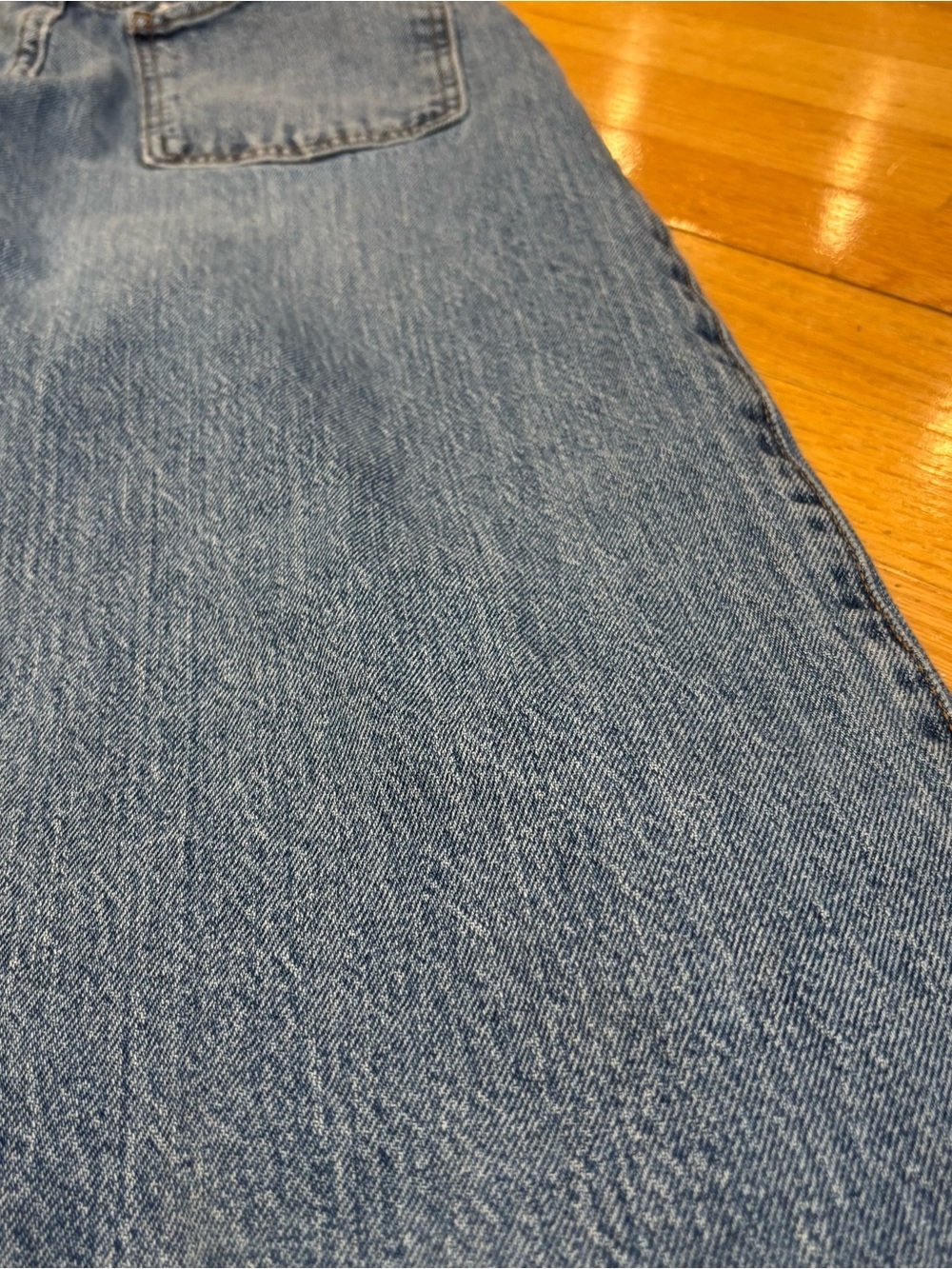 BDG Urban Outfitters, Wide-Leg High-Rise Jeans, Vintage Blue Denim, 25, Size 0 - Picture 9 of 15